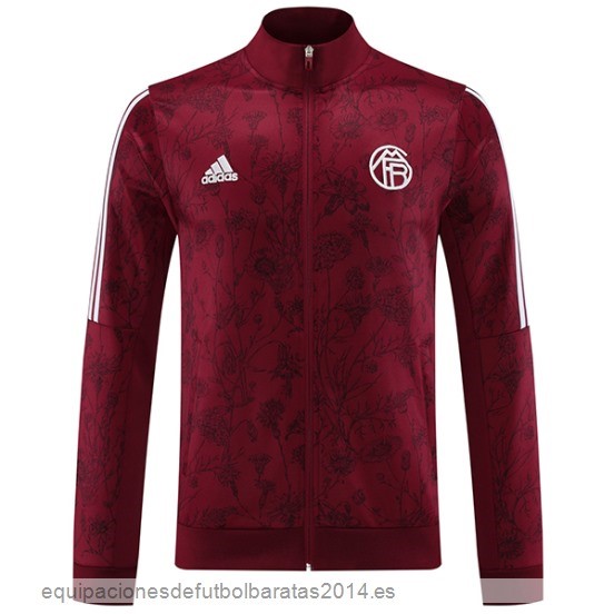 Nuevo Ropa Deportiva Con Cremallera Larga Bayern Munich 23/24 Borgona Baratas